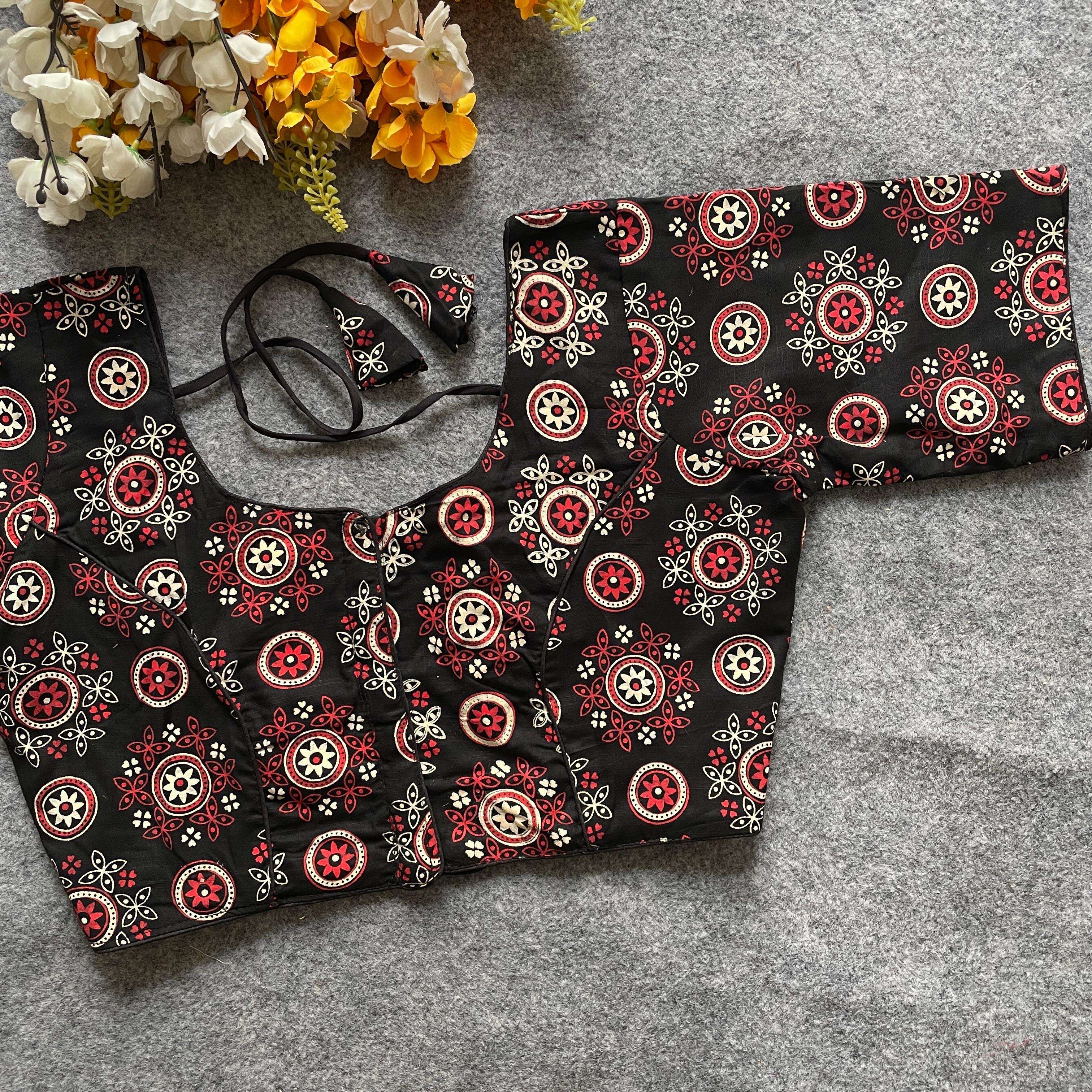 READYMADE BLOUSE SERIES 190 DESIGNER PRINTED COTTON CASUAL WEAE READYMADE BLOUSES ARE AVAILABLE AT WHOLESALE PRICE