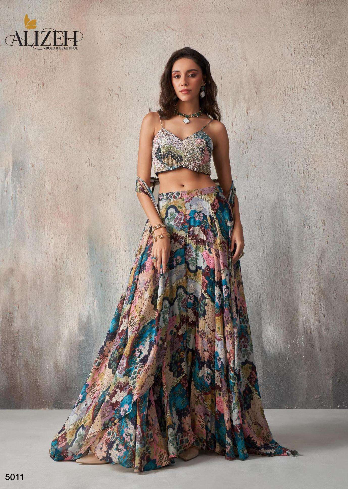 READYMADE VOL-2 SERIES 5010 TO 5011 BY ALIZEH DESIGNER PRINTED AND WORK PARTY WEAR READYMADE COLLECTIONS ARE AVAILABLE AT WHOLESALE PRICE