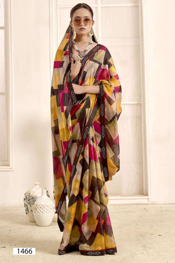 RIPU VOL-3 SERIES 1466 TO 1471 SAREE BY VALLABHI PRINTS DESIGNER PRINTED CHIFFONE SAREES ARE AVAILABLE AT WHOLESALE PRICE