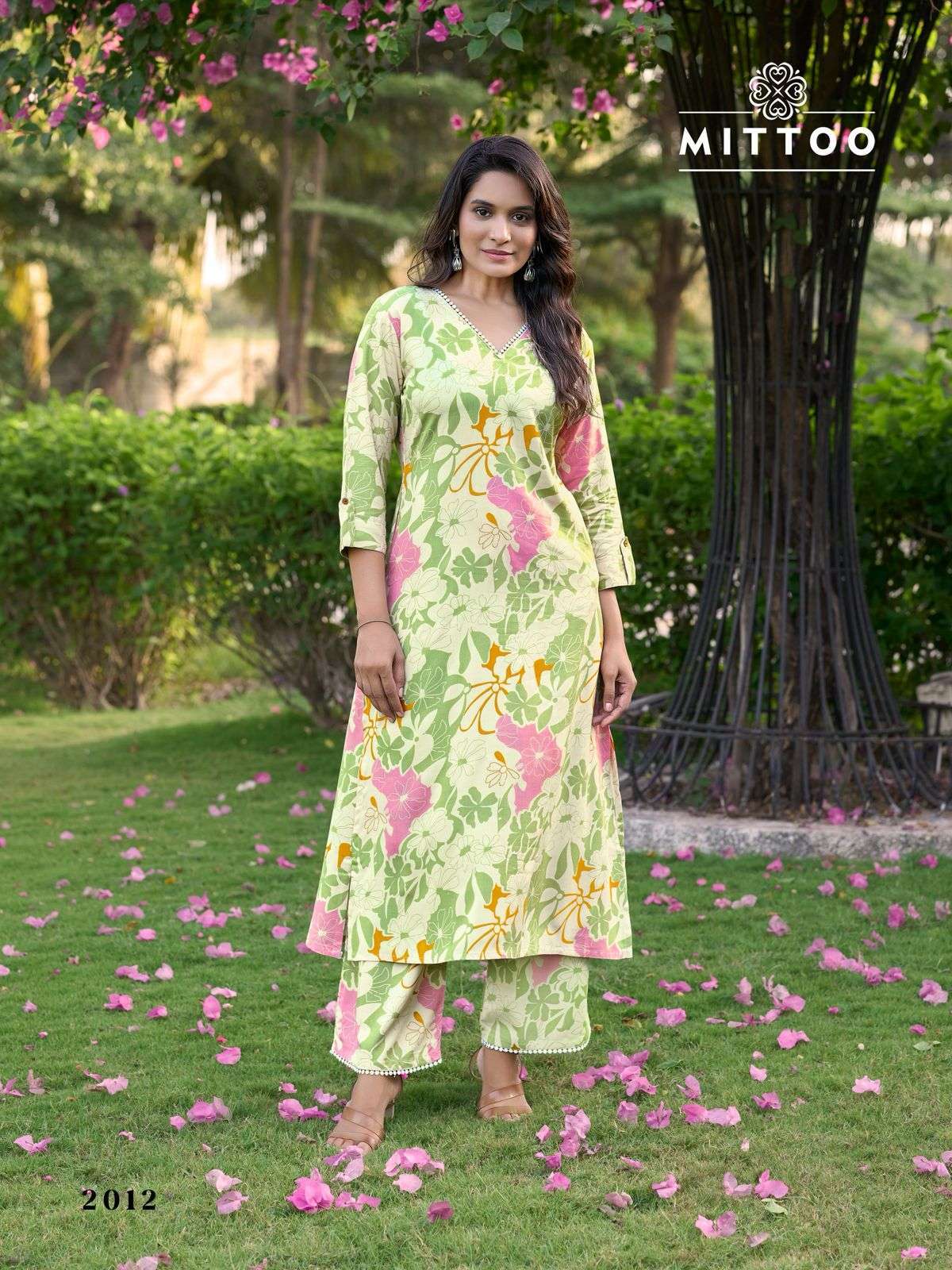 SULEKHA VOL-2 SERIES 2007 TO 20012 BY MITTO DESIGNER PRINTED RAYON KURTI WITH PANT ARE AVAILABLE AT WHOLESALE PRICE
