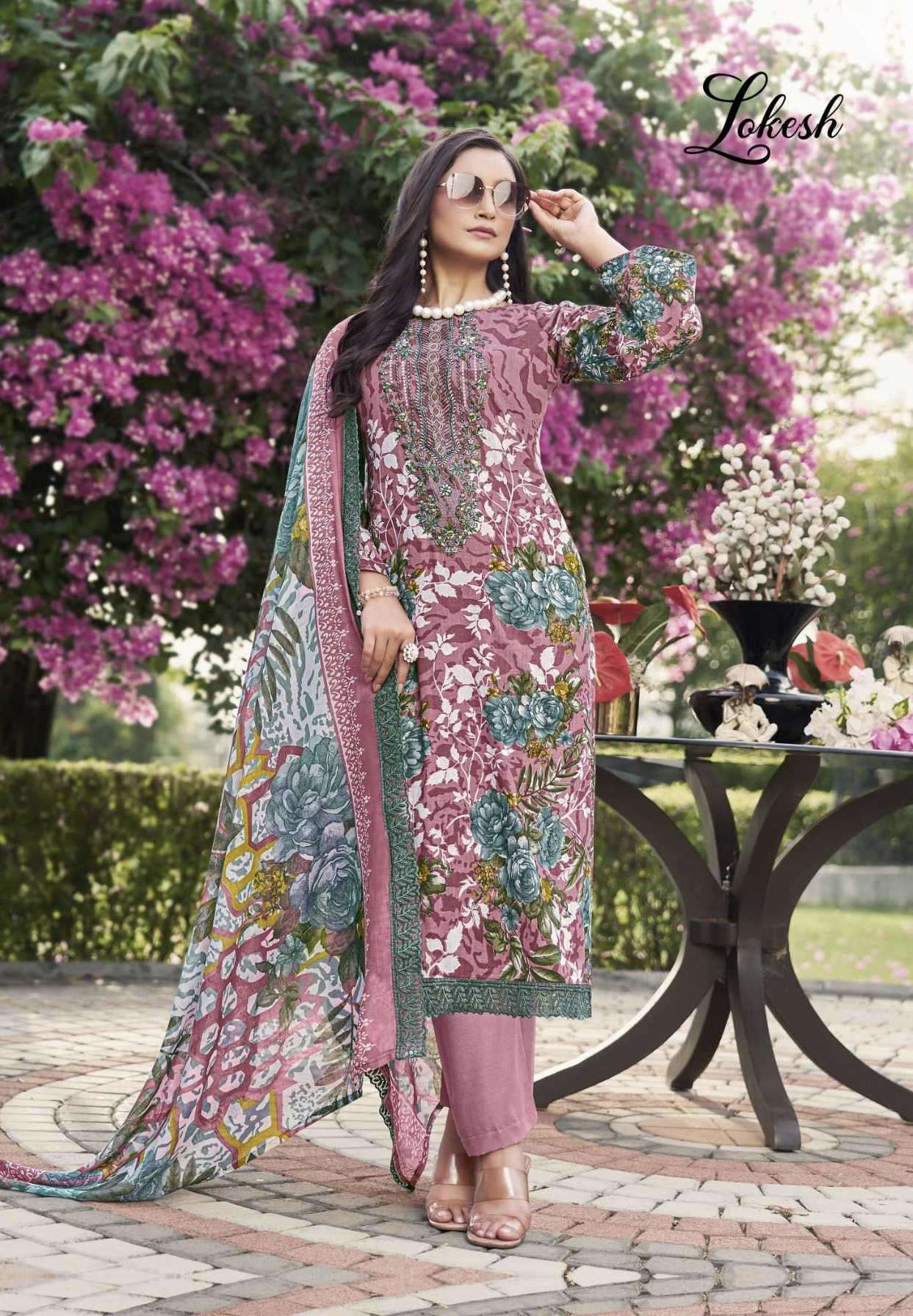 SHABNAM SERIES 1013 TO 1018 BY LEVISHA DESIGNER PRINTED AND WORK LAWN COTTON SUITS ARE AVAILABLE AT WHOLESALE PRICE