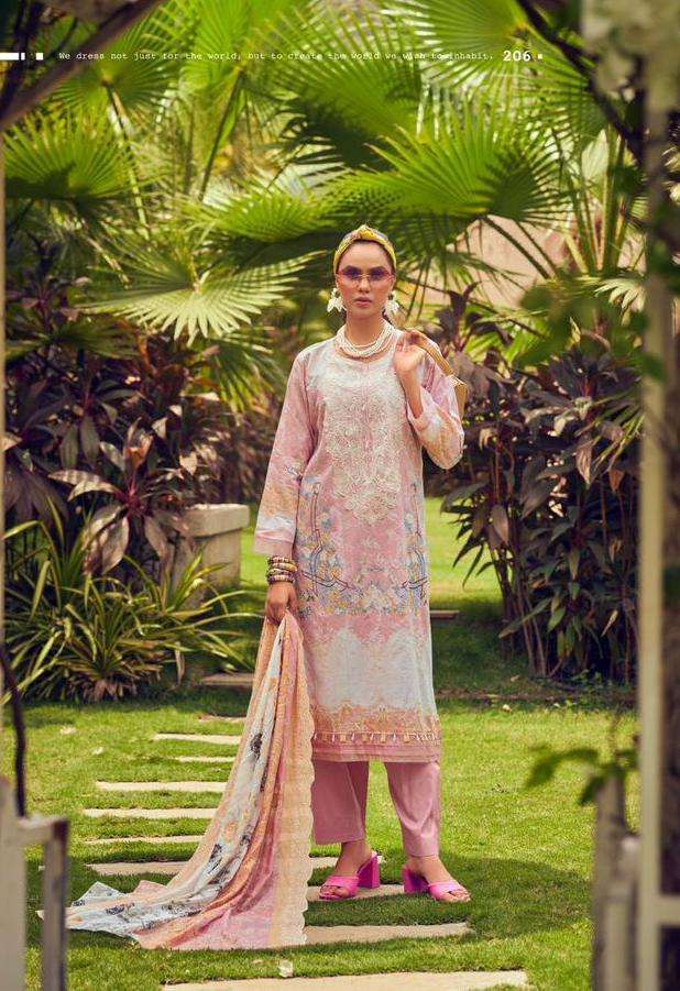 NEEDLE WONDER VOL-2 NX SERIES 200 BY COSMOS DESIGNER PATCH WORK COTTON LAWN SUITS ARE AVAILABLE AT WHOLESALE PRICE