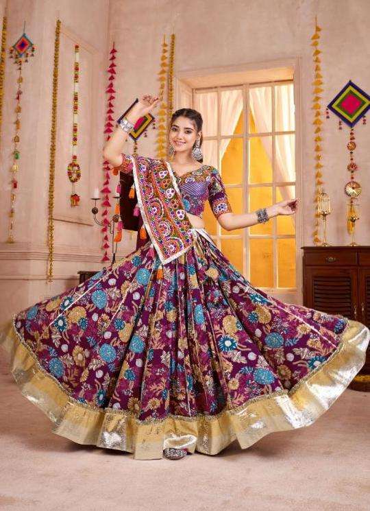 RAAS VOL-32 SERIES 11131 TO 11135 BY SHUBHKALA DESIGNER WORK VISCOSE COTTON READYMADE NAVRATRI LEHENGA CHOLI ARE AVAILABLE AT WHOLESALE PRICE