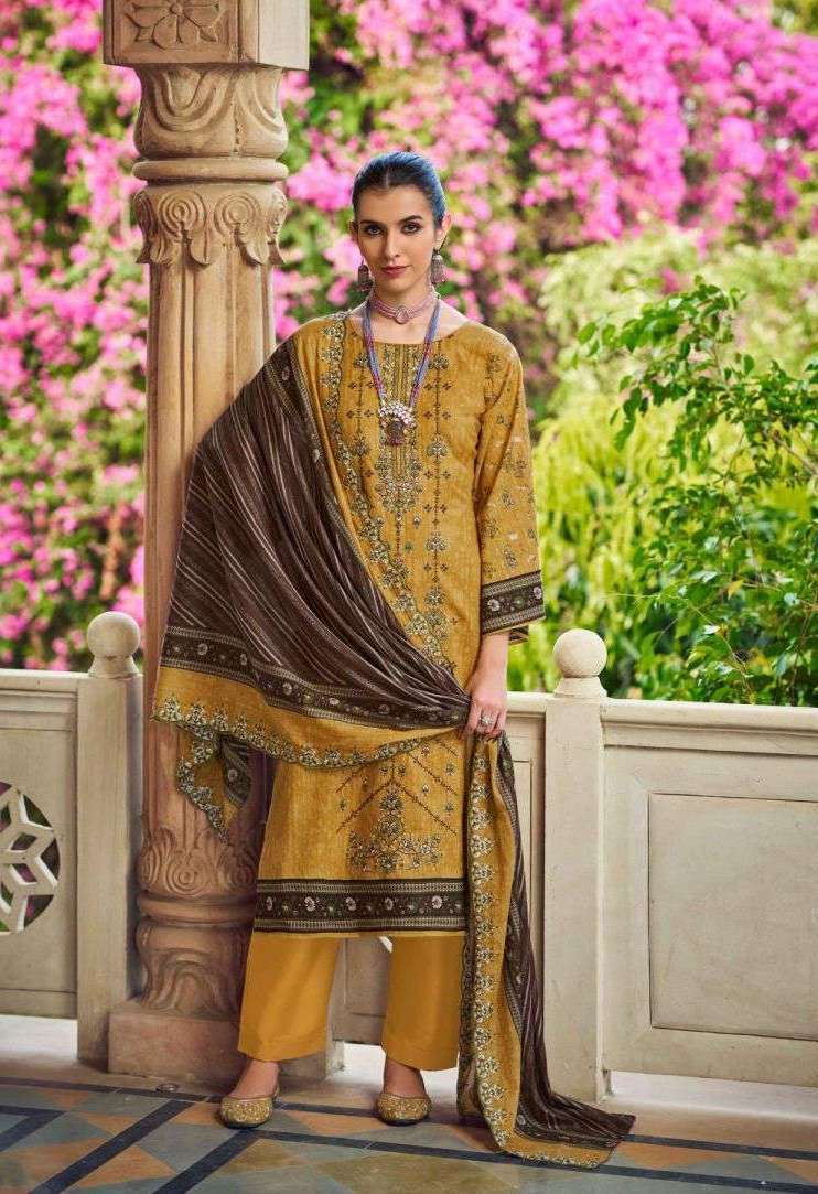 CHEVRON VOL-2 SERIES 101 TO 106 BY RINAZ ARTS DESIGNER DIGITAL PRINTED AND EMBROIDERY WORK COTTON SUITS ARE AVAILABLE AT WHOLESALE PRICE