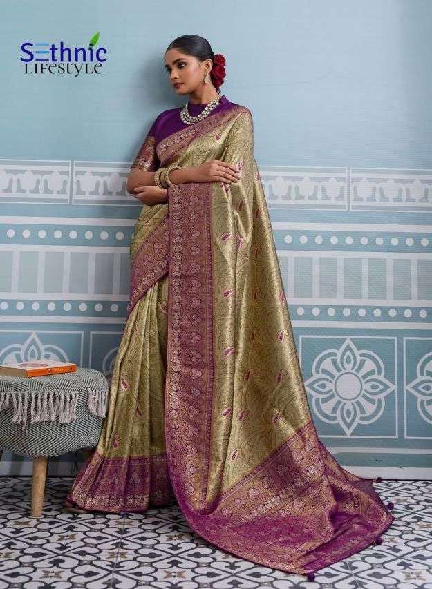 MANORATHA SERIES 105001 TO 105010 SAREE BY SETHNIC DESIGNER KANJIVARAM SILK SAREES ARE AVAILABLE AT WHOLESALE PRICE