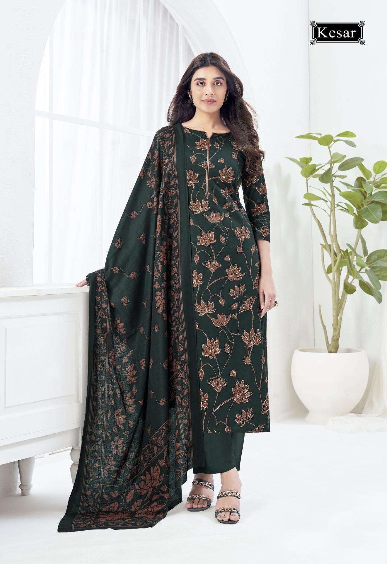 MEHTAB SERIES 5001 TO 5004 BY KESAR DESIGNER DIGITAL PRINTED AND WORK VISCOSE PASHMINA SUITS ARE AVAILABLE AT WHOLESALE PRICE