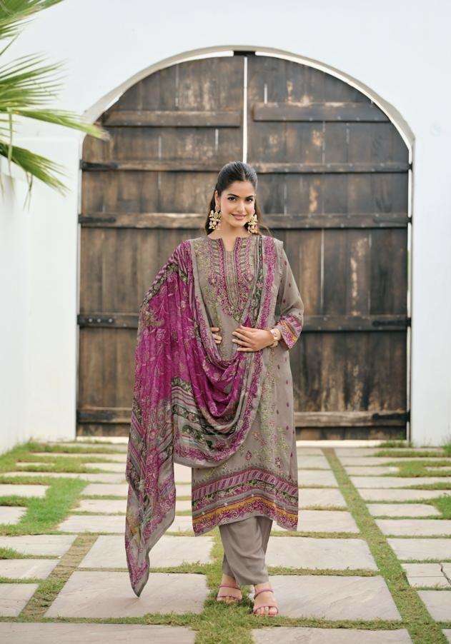 PARINA VOL-28 SERIES 24301 TO 24306 BY VIVEK DESIGNER DIGITAL PRINTED AND HAND WORK BEMBERG CREPE SUITS ARE AVAILABLE AT WHOLESALE PRICE