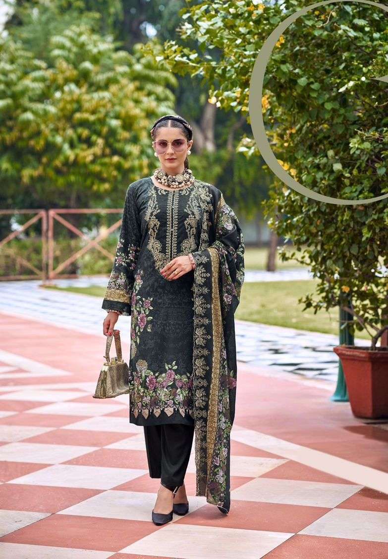 NEEDLE WONDER VOL-3 SERIES 301 TO 308 BY COSMOS DESIGNER PATCH WORK LAWN COTTON SUITS ARE AVAILABLE AT WHOLESALE PRICE