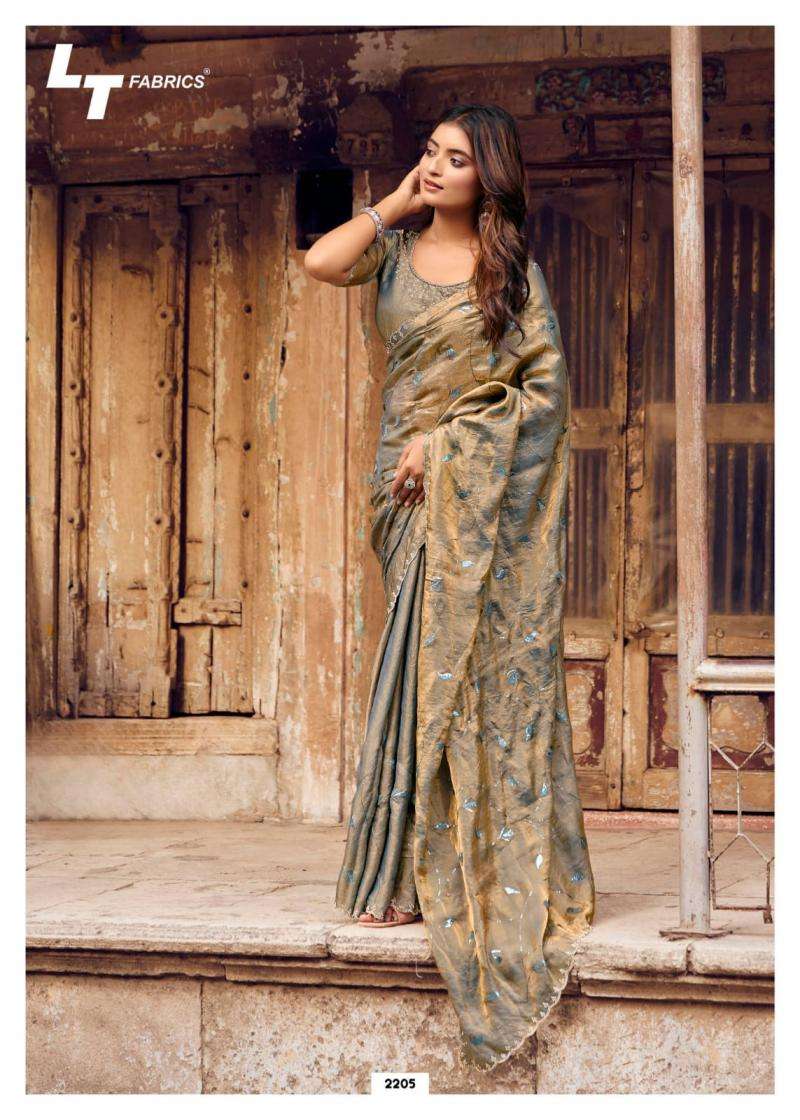 PRIMARK VOL-22 SERIES 2201 TO 2206 SAREE BY LT DESIGNER WORK SILK SAREES ARE AVAILABLE AT WHOLESALE PRICE