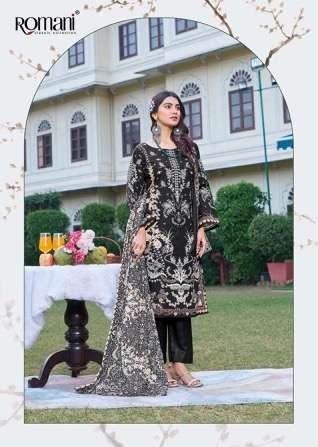 RIMSHA SERIES 1121 BY ROMANI DESIGNER DIGITAL PRINTED SOFT COTTON SUITS ARE AVAILABLE AT WHOLESALE PRICE