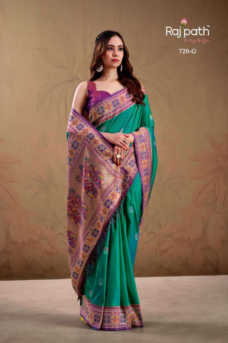 SALEM SILK SERIES 720A TO 720H SAREE BY RAJPATH DESIGNER SALEM SILK SAREES ARE AVAILABLE AT WHOLESALE PRICE