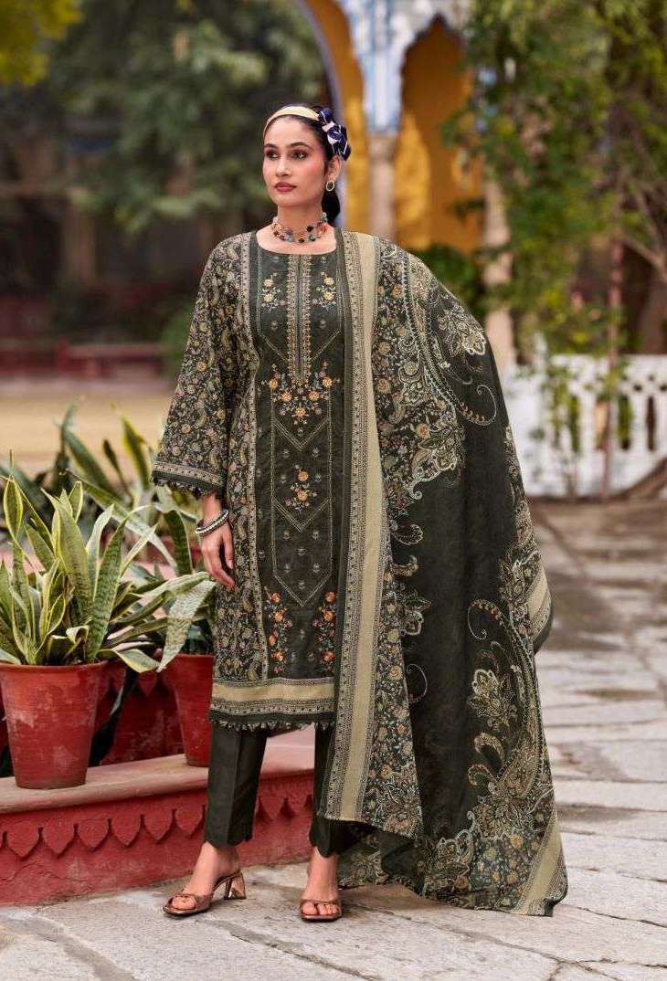 ANDAAZ SERIES 1001 TO 1006 BY RINAZ ARTS DESIGNER COTTON CAMRIC LAWN PRINT WITH HEAVY EMBROIDERED SUITS ARE AVAILABLE AT WHOLESALE PRICE