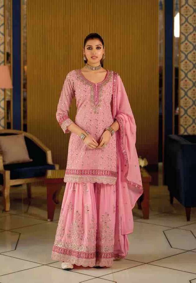 ARMANI VOL-8 SERIES 2413 TO 2415 BY EBA DESIGNER WORK GEORGETTE READYMADE SUITS ARE AVAILABLE AT WHOLESALE PRICE