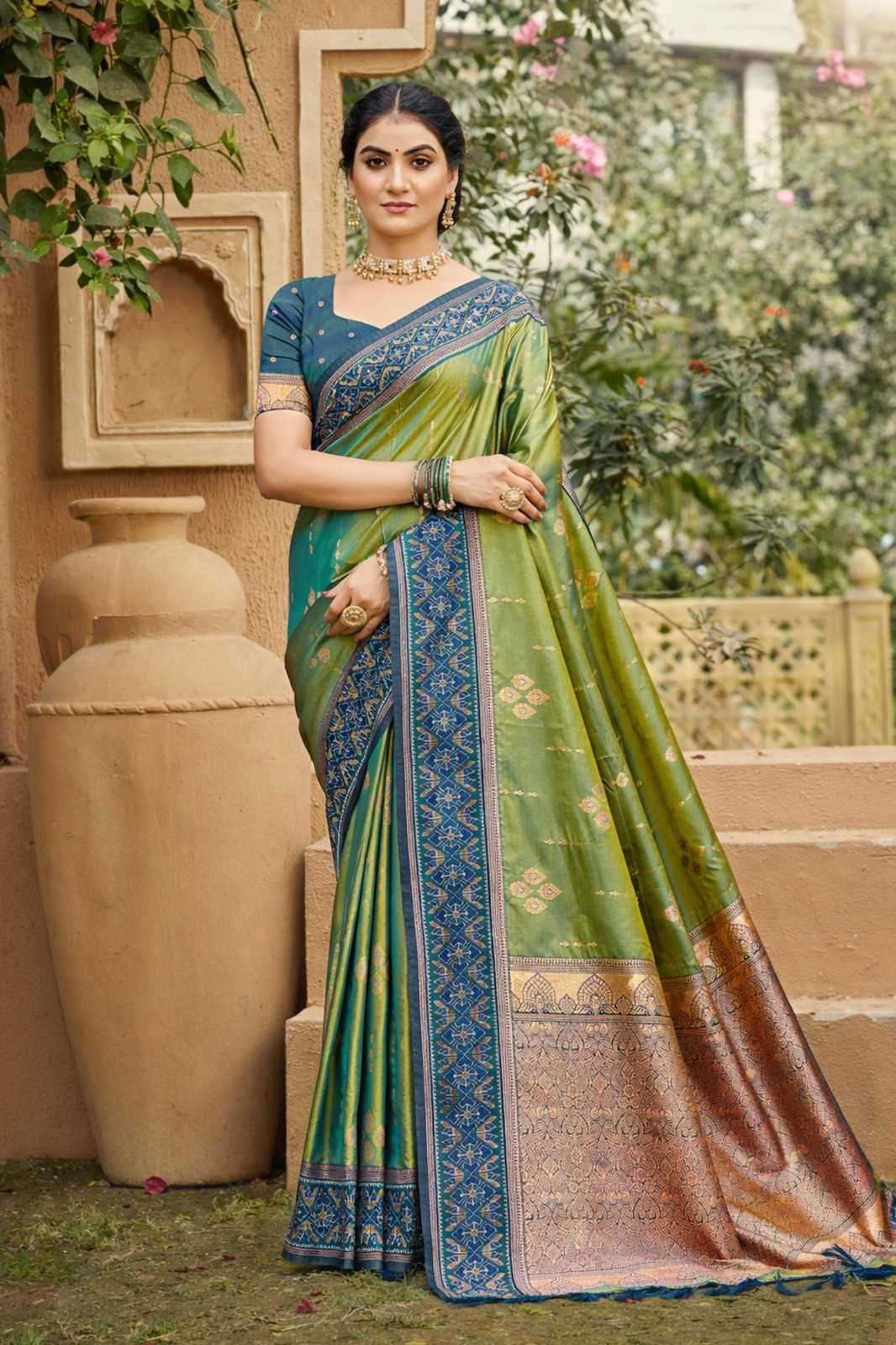 CLASSICAL SILK SERIES 1001 TO 1006 SAREE BY BUNAWAT DESIGNER SOFT SILK SAREES ARE AVAILABLE AT WHOLESALE PRICE 