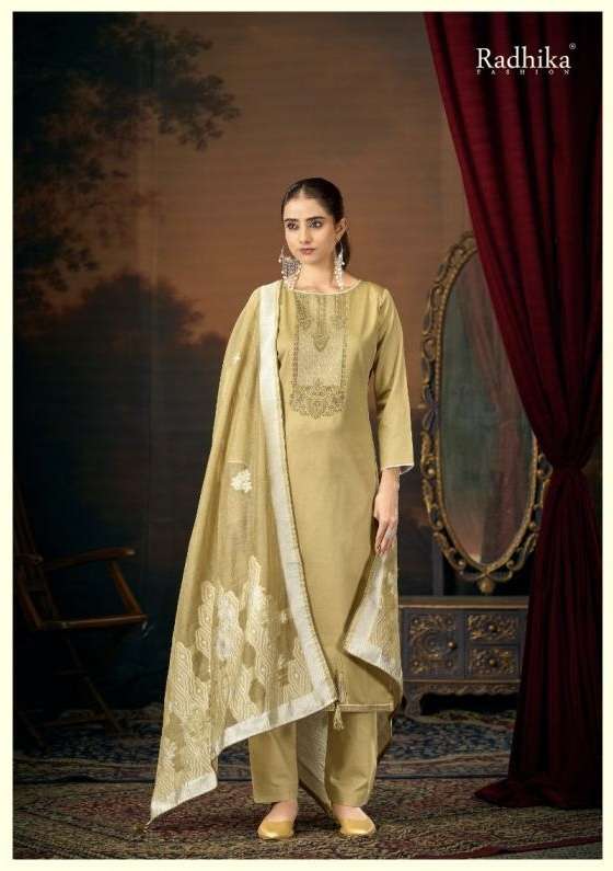 CYCLE VOL-5 SERIES 99001 TO 99004 BY RADHIKA AZARA DESIGNER WITH WORK ZAM COTTON SUITS ARE AVAILABLE AT WHOLESALE PRICE