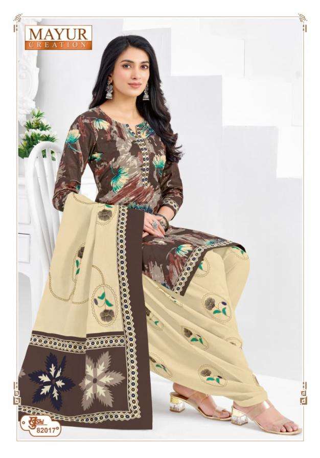 KHUSHI VOL-82 SERIES 8201 TO 82024 BY MAYUR DESIGNER PRINTED CASUAL SUITS ARE AVAILABLE AT WHOLESALE PRICE