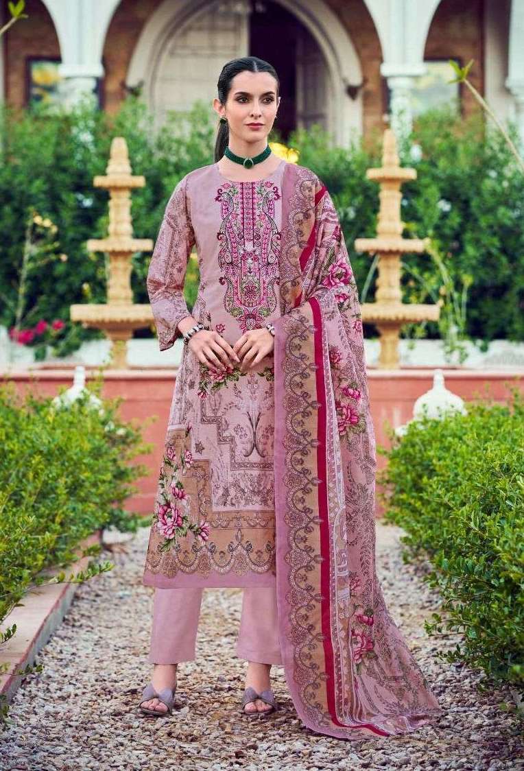 MUSAFIR VOL-31SERIES 5001 TO 5006 BY RINAZ ARTS DESIGNER DIGITAL PRINTED AND WORK CAMBRIC COTTON LAWN SUITS ARE AVAILABLE AT WHOLESALE PRICE