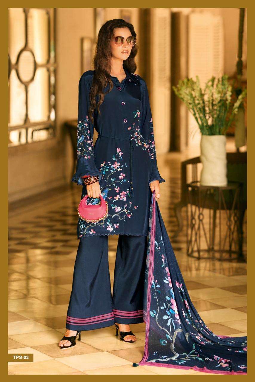 PRINT LOVE IN JAIPUR SERIES 01 TO 04 BY VARSHA DESIGNER DIGITAL PRINTED CREPE SILK SUITS ARE AVAILABLE AT WHOLESALE PRICE