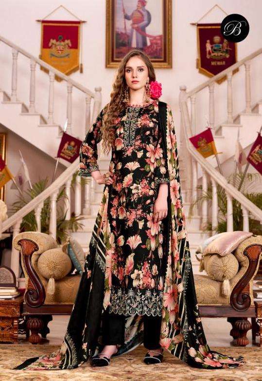 RENIZA SERIES 953 BY BELLIZA DESIGNER DIGITAL PRINTED AND EMBROIDERY WORK VISCOSE RAYON SUITS ARE AVAILABLE AT WHOLESALE PRICE