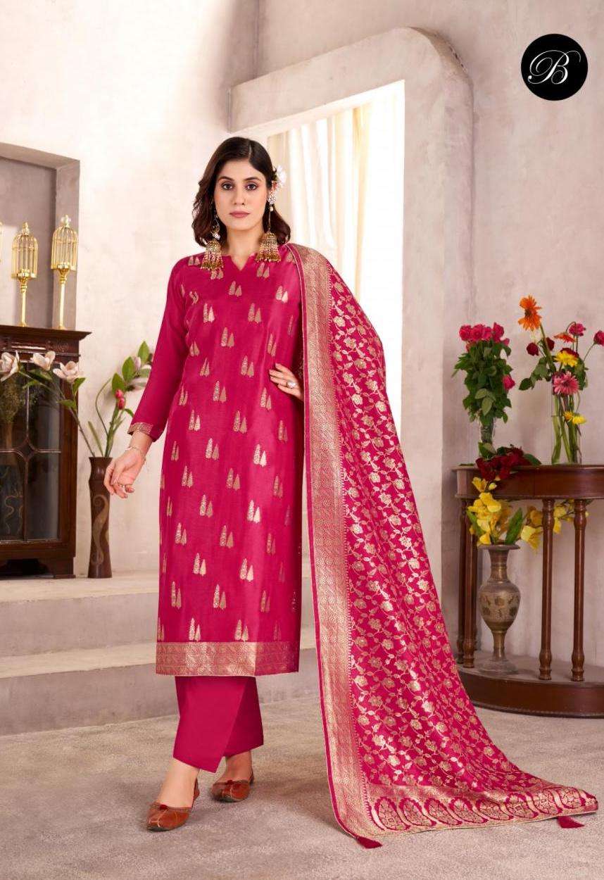 ZARIYA SERIES 924 BY BELLIZA DESIGNER VISCOSE DOLA SILK JACQUARD SUITS ARE AVAILABLE AT WHOLESALE PRICE
