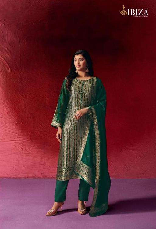 ZEYA SERIES 11579 TO 11582 BY IBIZA DESIGNER HAND WORK BANGLORY SILK SUITS ARE AVAILABLE AT WHOLESALE PRICE