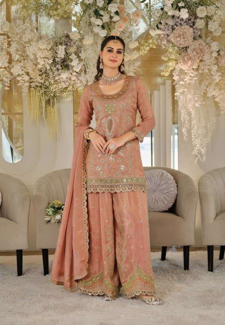 ANOKHI COLOR EDITION SERIES 2366 TO 2368 BY EBA DESIGNER EMBROIDERY WORK CHINON READYMADE SUITS ARE AVAILABLE AT WHOLESALE PRICE