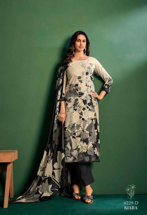 KIARA SERIES 6229 BY SIMAR DESIGNER DIGITAL PRINTED AND HAND WORK COTTON LAWN SUITS ARE AVAILABLE AT WHOLESALE PRICE