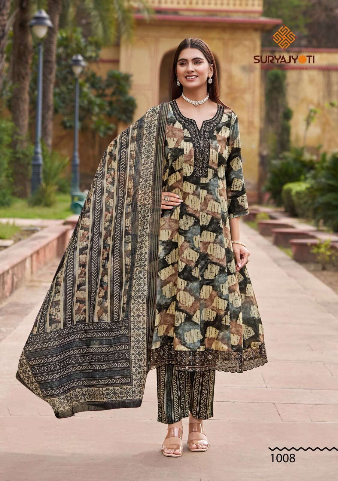RAAHI VOL-1 SERIES 1001 TO 1006 BY SURYAJYOTI DESIGNER PRINTED AND EMBROIDERY WORK RAYON READYMADE SUITS ARE AVAILABLE AT WHOLESALE PRICE