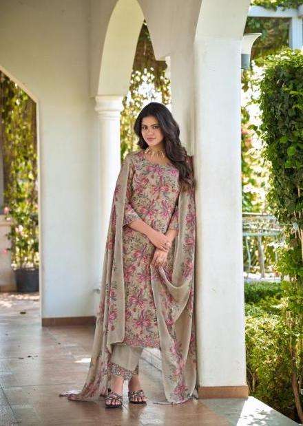 ALFAAZ SERIES 14058 TO 14062 BY SIMAR DESIGNER DIGITAL PRINTED AND EMBROIDERY WORK MUL SUITS ARE AVAILABLE AT WHOLESALE PRICE