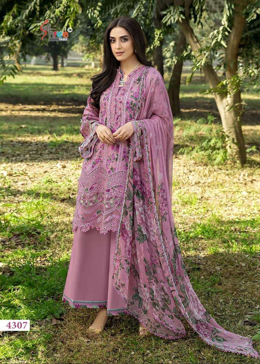 ELAF LUXURY LAWN COLLECTION VOL-1 SERIES 4801 TO 4808 BY SHREE FABS DESIGNER PATCH EMBROIDERY WORK COTTON SUITS ARE AVAILABLE AT WHOLESALE PRICE