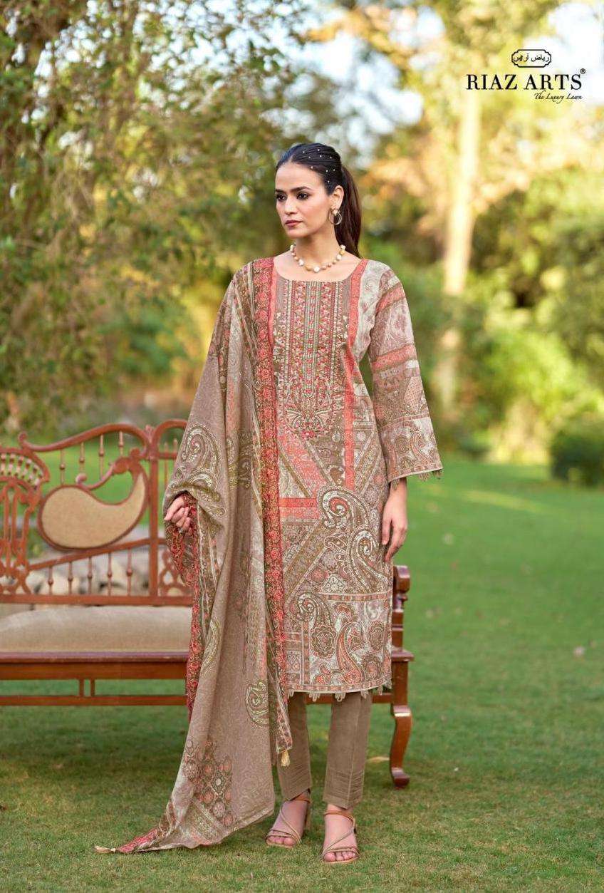 FARMAISH VOL-2 SERIES 1001 TO 1006 BY RINAZ ARTS DESIGNER PRINTED AND EMBROIDERY WORK CAMRIC LAWN COTTON SUITS ARE AVAILABLE AT WHOLESALE PRICE