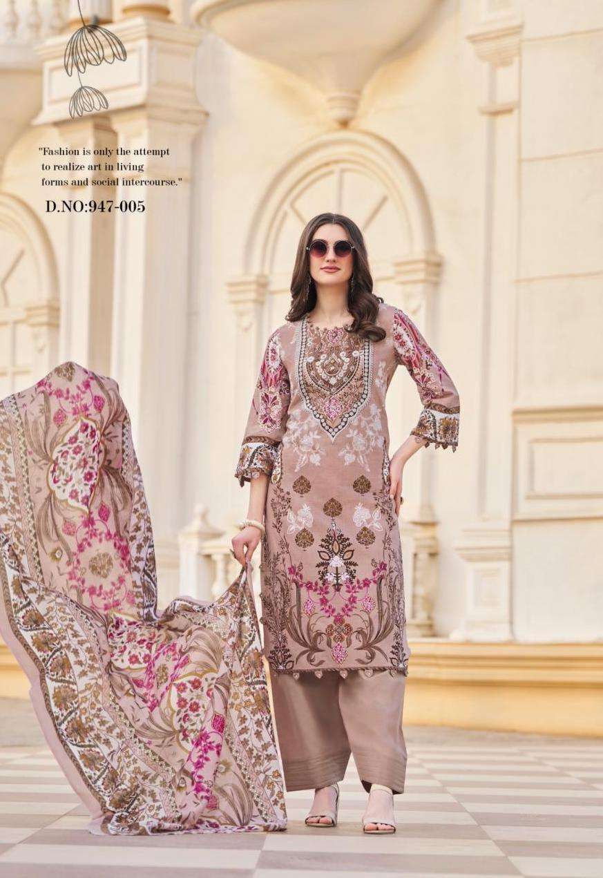 FLORANCE SERIES 947 BY BELLIZA DESIGNER DIGITAL PRINTED COTTON SUITS ARE AVAILABLE AT WHOLESALE PRICE
