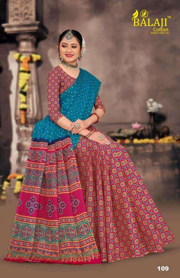 GAMTHI MASLEEN SERIES 1001 TO 1010 SAREE BY BALAJI COTTON DESIGNER COTTON SAREES ARE AVAILABLE AT WHOLESALE PRICE