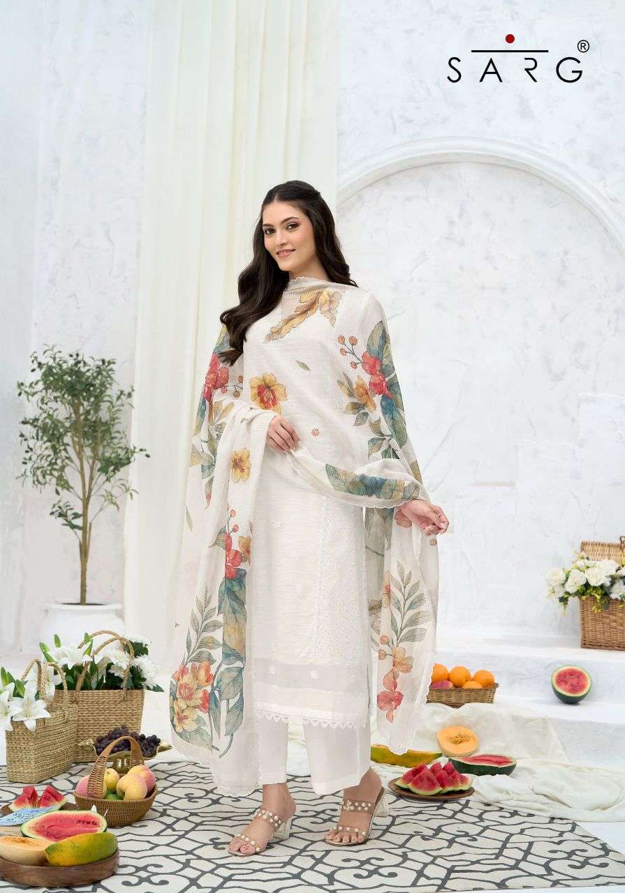 GOLDEN HOUR SERIES 700 BY SARG DESIGNER PRINTED AND EMBROIDERY WORK PREMIUM COTTON SUITS ARE AVAILABLE AT WHOLESALE PRICE