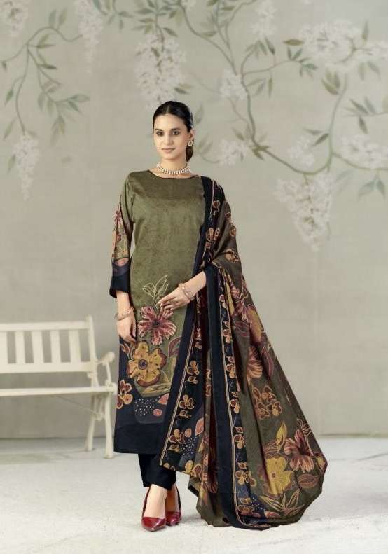 KAYKA SERIES 1222 BY RADHIKA AZARA DESIGNER DIGITAL PRINTED AND HAND WORK ZAM COTTON SUITS ARE AVAILABLE AT WHOLESALE PRICE