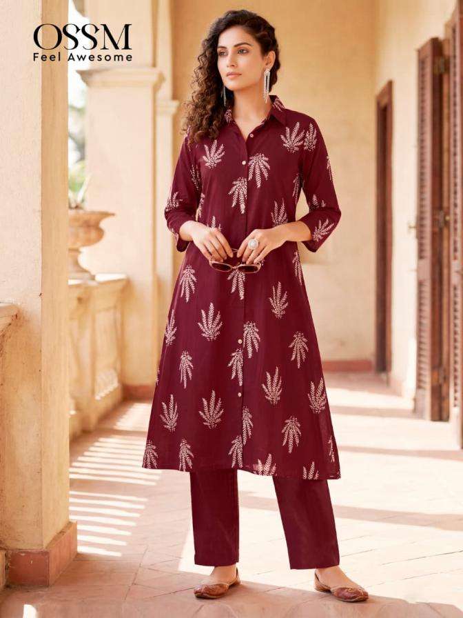 ROSY VOL-3 SERIES 301 TO 306 BY OSSM DESIGNER DISCHARGE PRINT COTTON CO ORD SETS ARE AVAILABLE AT WHOLESALE PRICE