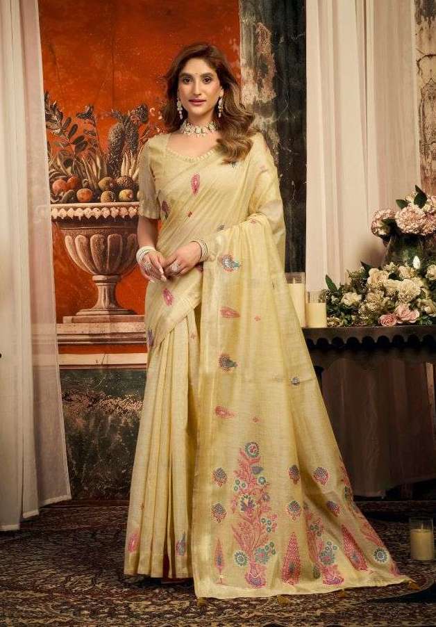 SEJAL SERIES 4101 TO 4106 SAREE BY GOBUNI DESIGNER COTTON SAREES ARE AVAILABLE AT WHOLESALE PRICE