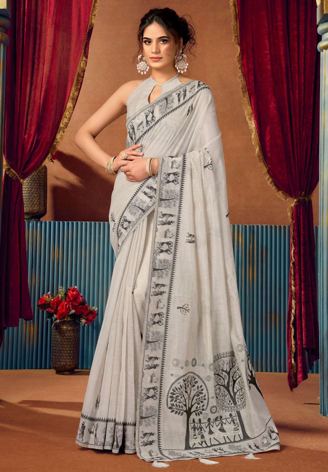 SOWMYA VOL-2 SERIES 2411 TO 2416 SAREE BY GOBUNI DESIGNER MODAL SAREES ARE AVAILABLE AT WHOLESALE PRICE