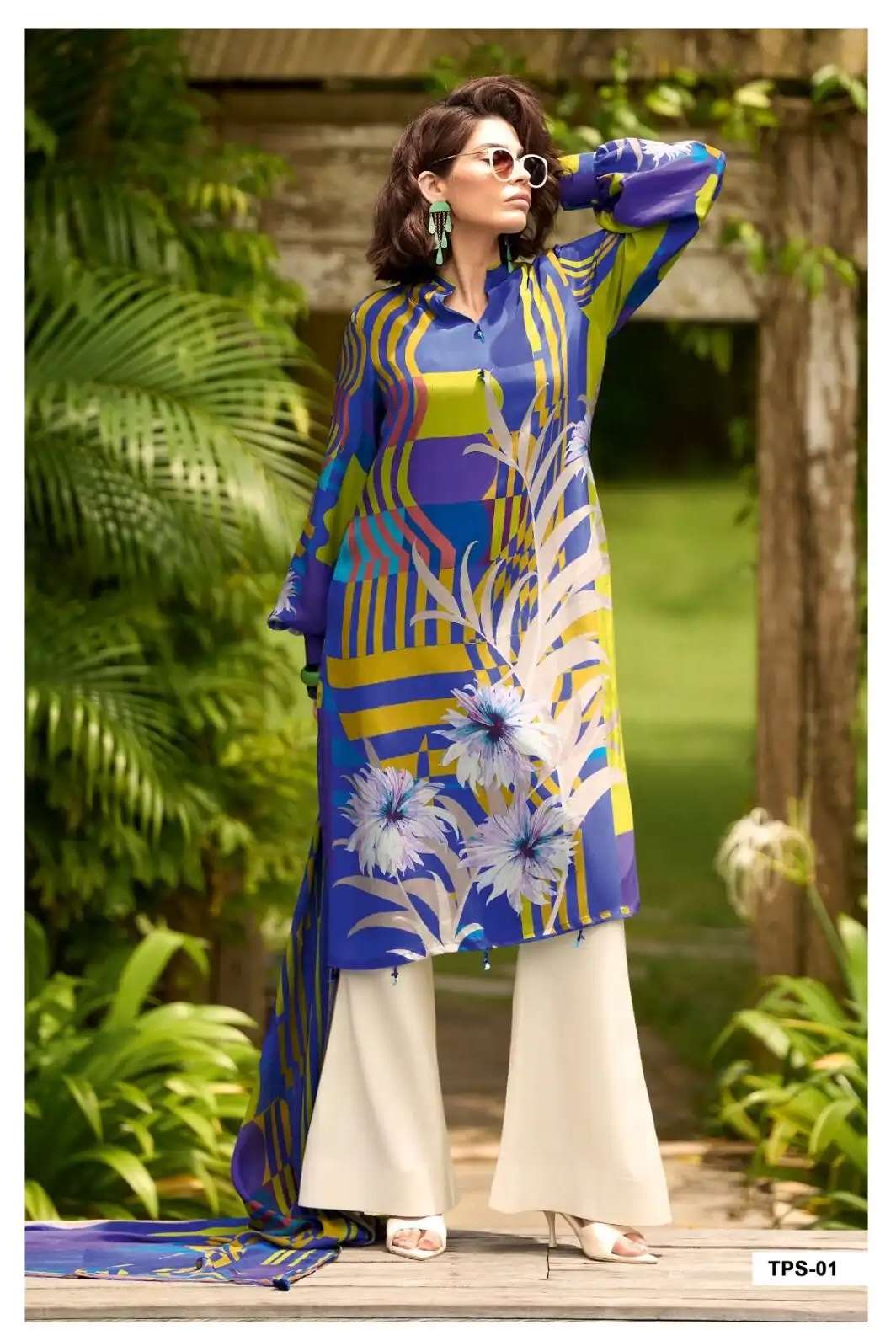 THE PRINT ROCKSTAR SERIES 01 TO 02 BY VARSHA DESIGNER DIGITAL PRINTED ROYAL SILK SUITS ARE AVAILABLE AT WHOLESALE PRICE