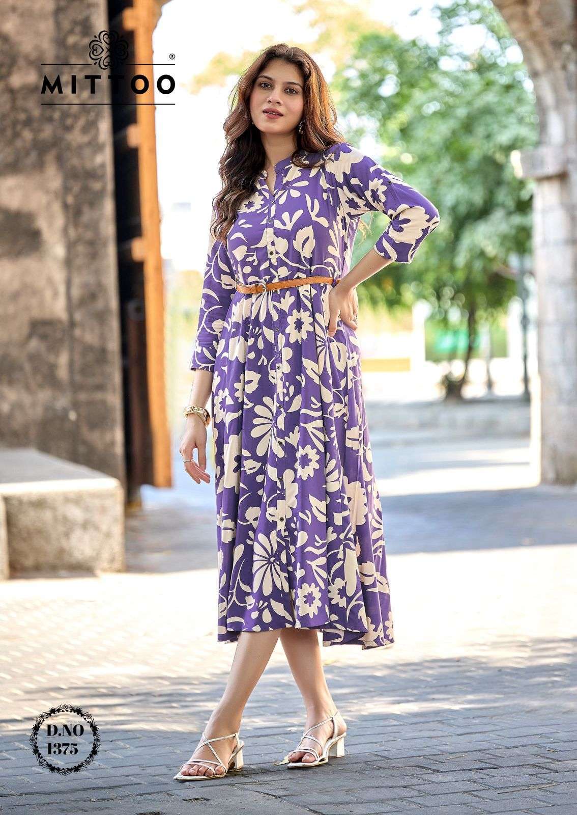 BELT VOL-26 SERIES 1373 TO 1378 KURTI BY MITTO DESIGNER PRINTED RAYON KURTIS ARE AVAILABLE AT WHOLESALE PRICE