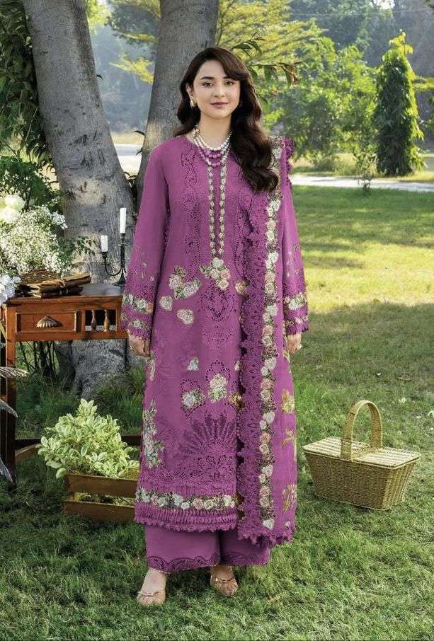 ELAF PREMIUM VOL-2 SERIES 1726E TO 1726H BY DEEPSY DESIGNER EMBROIDERY WORK COTTON SUITS ARE AVAILABLE AT WHOLESALE PRICE