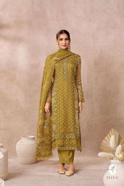 MORNI SERIES 5115 BY SIMAR GLOSSY DESIGNER DIGITAL PRINTED AND EMBROIDERY WORK LAWN COTTON SUITS ARE AVAILABLE AT WHOLESALE PRICE