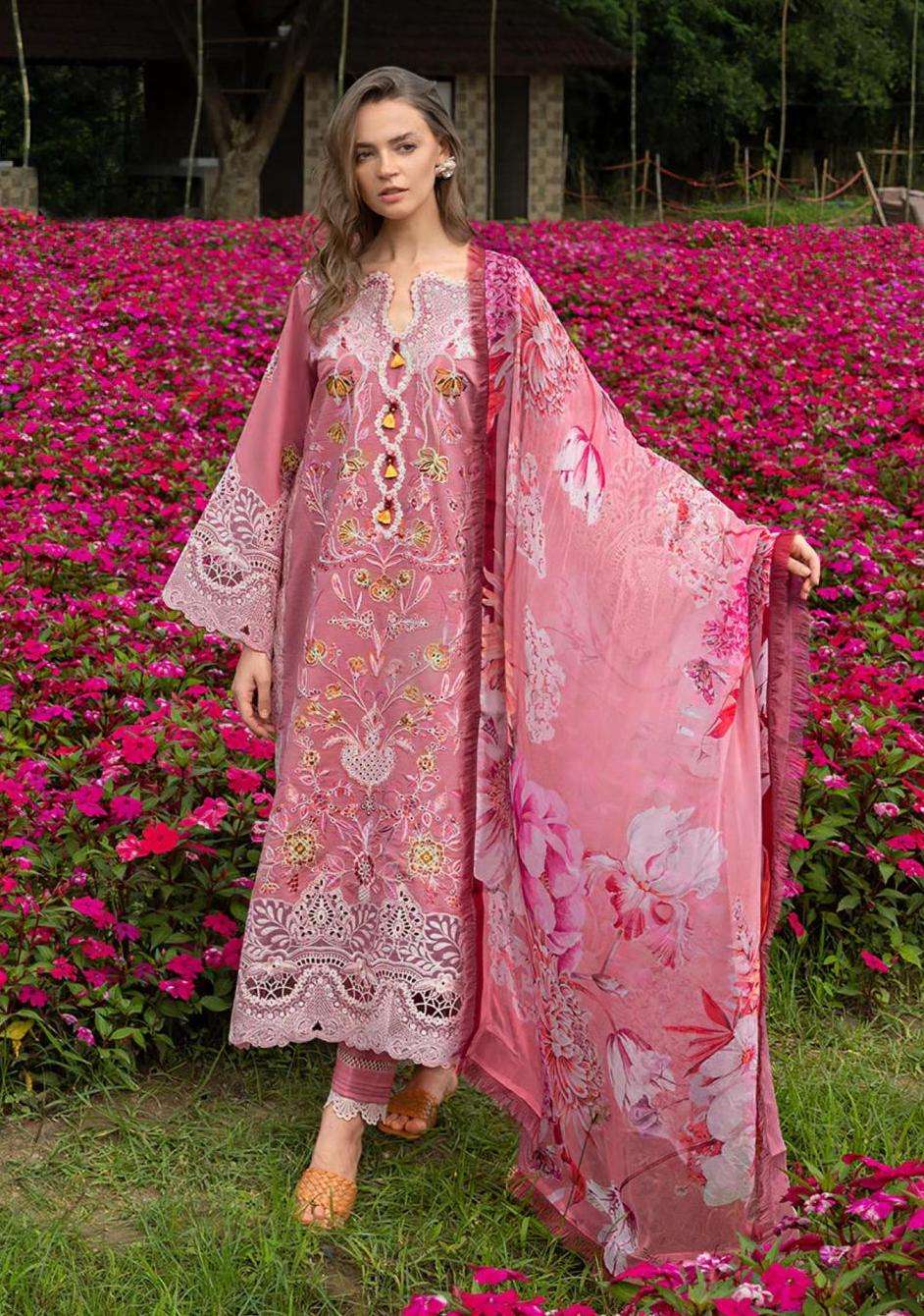 MUSHQ LAWN VOL-2 SERIES 1871 TO 1876 BY DEEPSY DESIGNER SELF EMBROIDERY WORK COTTON SUITS ARE AVAILABLE AT WHOLESALE PRICE