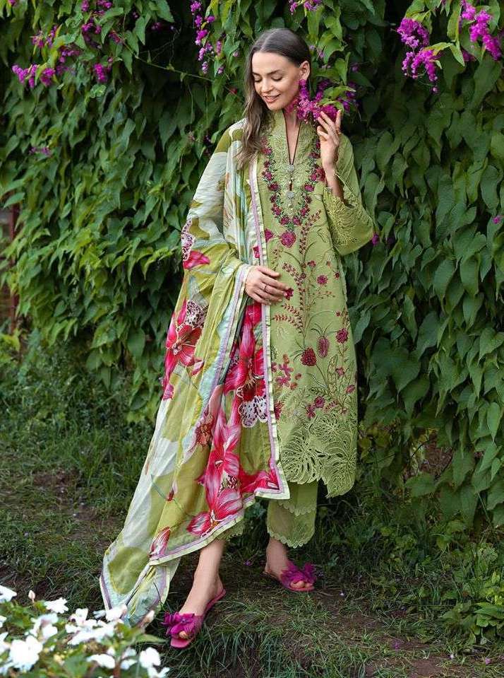 MUSHQ LAWN VOL-3 SERIES 1851 TO 1856 BY DEEPSY DESIGNER SELF EMBROIDERY WORK COTTON SUITS ARE AVAILABLE AT WHOLESALE PRICE