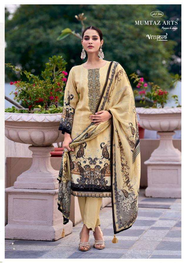 RAHI SERIES 1001 TO 1004 BY MUMTAZ ARTS DESIGNER DIGITAL DISCHARGE PRINT AND EMBROIDERY WORK VISCOSE JAM SUITS ARE AVAILABLE AT WHOLESALE PRICE