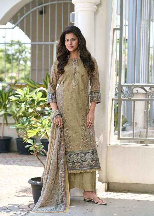 ARUSHI SERIES 7903 BY SIMAR DESIGNER DIGITAL PRINTED AND EMBROIDERY WORK COTT SUITS ARE AVAILABLE AT WHOLESALE PRICE 