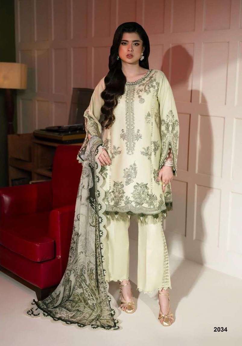 JADE LE PREMIER SERIES 2031 TO 2035 BY DEEPSY DESIGNER EMBROIDERY WORK COTTON SUITS ARE AVAILABLE AT WHOLESALE PRICE