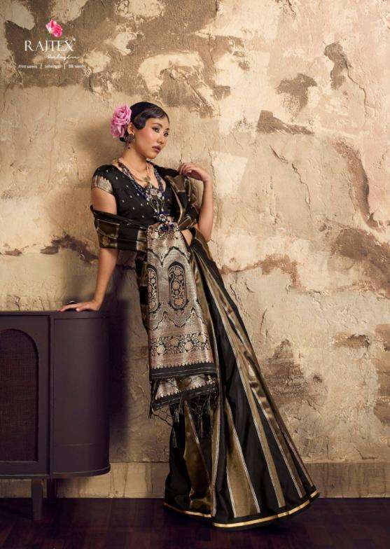 KANTHKALA VELVET SERIES 001 TO 006 SAREE BY RAJTEX DESIGNER SATIN HANDLOOM WEAVING SAREE ARE AVAILABLE AT WHOLESALE PRICE