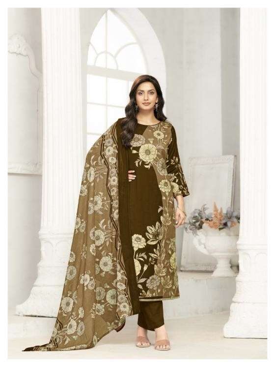 KAYKA SERIES 228 BY RADHIKA AZARA DESIGNER DISCHARGE PRINTED AND HAND WORK ZAM COTTON SUITS ARE AVAILABLE AT WHOLESALE PRICE