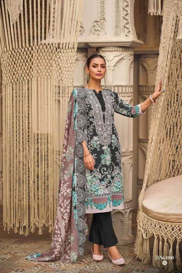 NEEDLE WONDER VOL-1 NX BY COSMOS DESIGNER PATCH WORK COTTON LAWN SUITS ARE AVAILABLE AT WHOLESALE PRICE